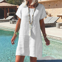 Alba Lightweight Linen Dress