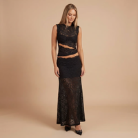 Alessandra Lace Maxi Set