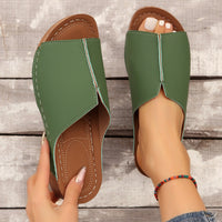 Alessia Breathable Mules in Green