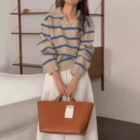 Alessia Casual Sweater in Blue