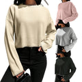 Alessia Casual Sweater with Crew Neck