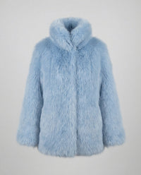 Alessia Coat in Sky Blue