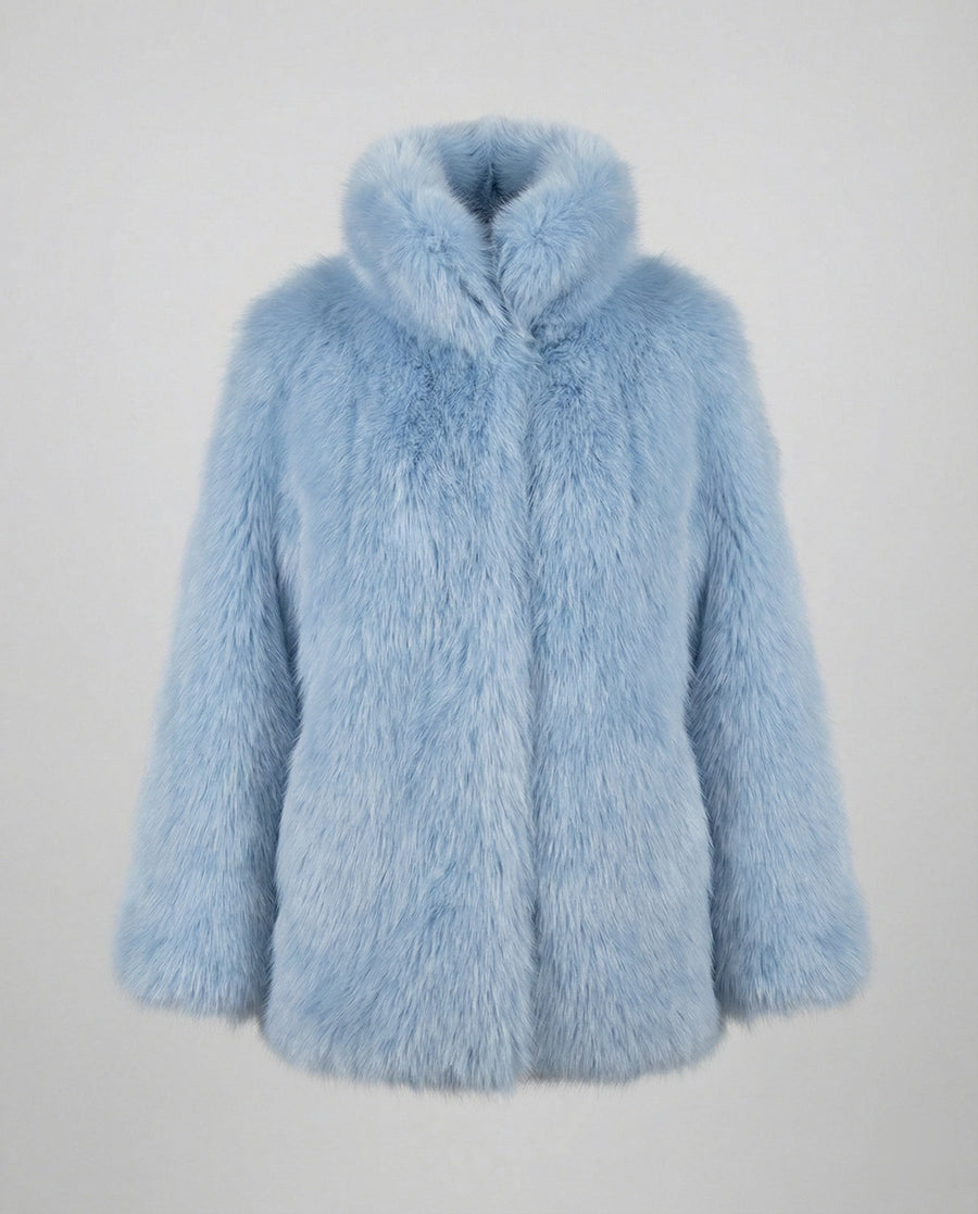 Alessia Coat in Sky Blue