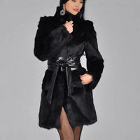 Alessia Elegant Coat with Belted