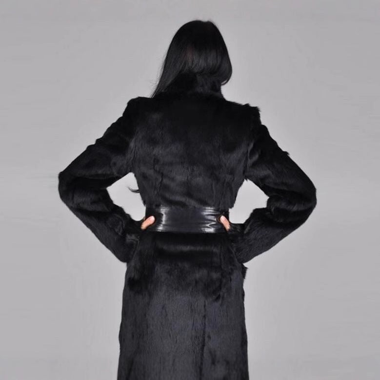 Alessia Elegant Coat with Belted