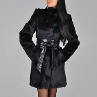 Alessia Elegant Coat with Belted