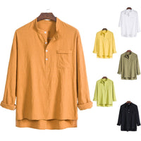 Alessia Lightweight Blouse with Long Sleeve and Chest Pocket