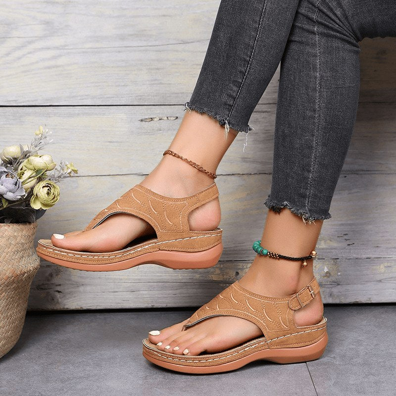 Alessia Supportive Style, All-Day Comfort in Khaki