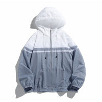 Alice Breathable Jacket with Hood in White