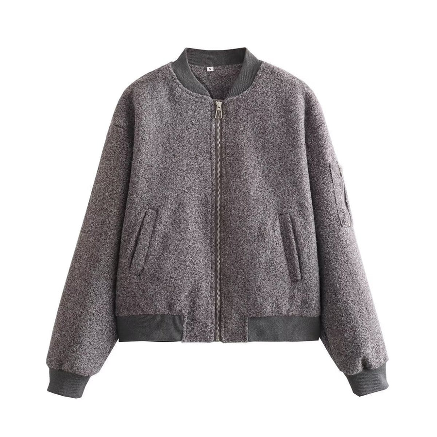 Alice Casual Jacket in Grey