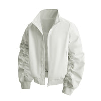 Alice Elegant Jacket with Stand Collar