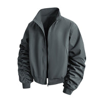 Alice Elegant Jacket with Stand Collar