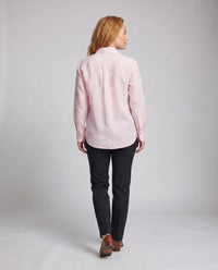 Alice Elegant Linen Blouse with Oversized