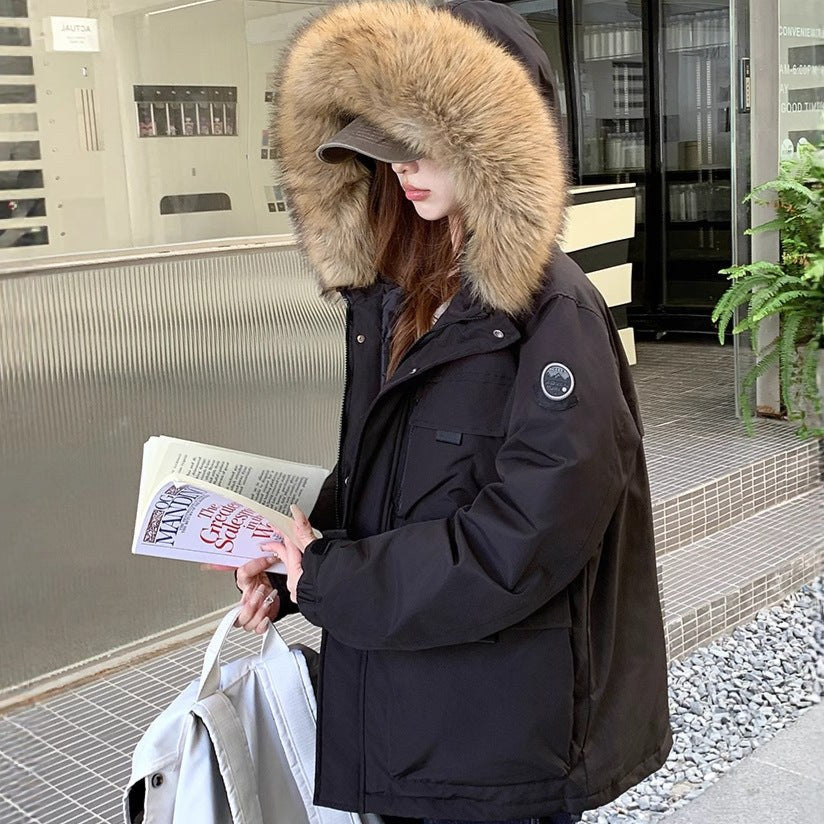Alice Parka with Pockets in Black