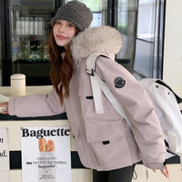 Alice Parka with Pockets in Eisviolett