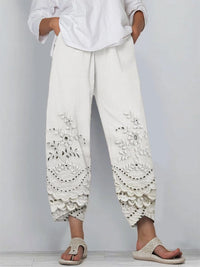 Alira™ Chic Trousers in Beige