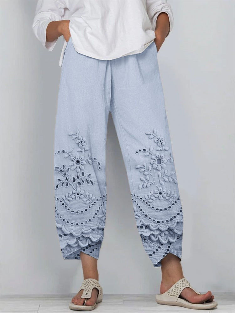 Alira™ Chic Trousers in Blue