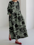 Alison™ Flowing Botanical Dress