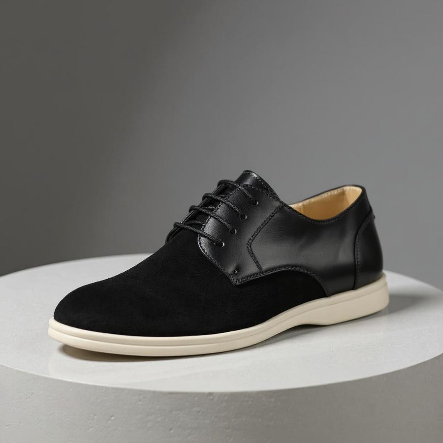 Allen Dress Sneaker in Charcoal