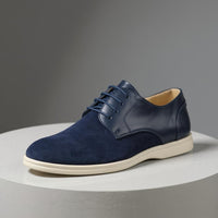 Allen Dress Sneaker in Navy Blue