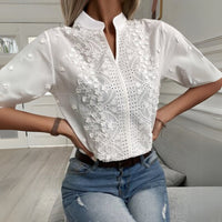 Allison™ Sophisticated Timeless Blouse in White