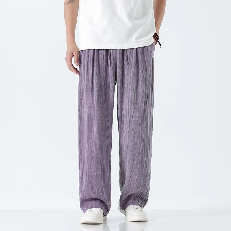 Altea Linen Pant in Lavender