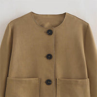 Althea Casual Jacket with Pockets