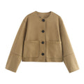 Althea Casual Jacket with Pockets