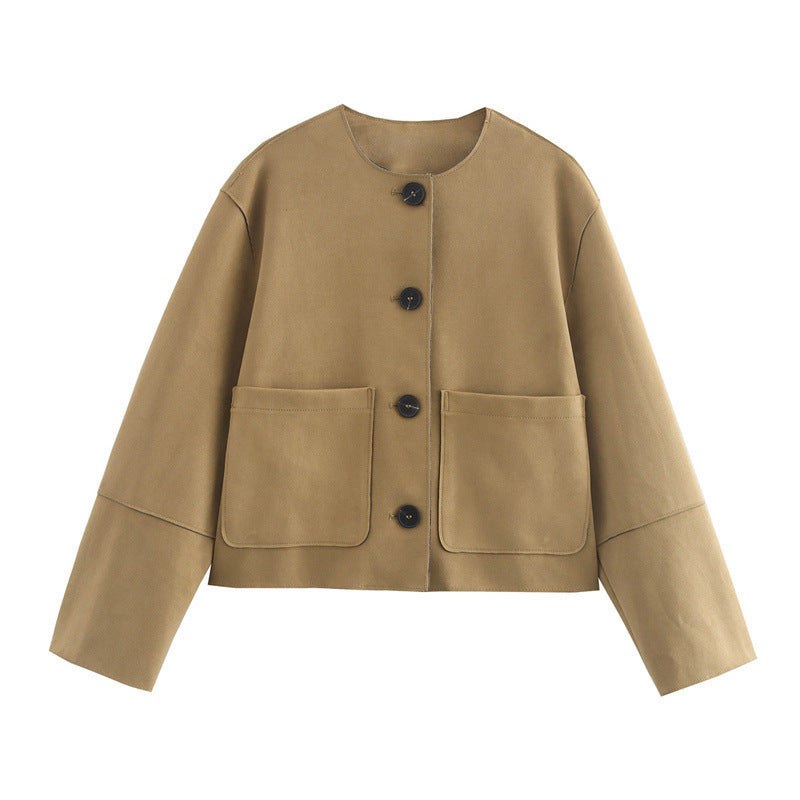Althea Casual Jacket with Pockets