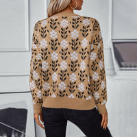 Althea Casual Sweater with Crew Neck