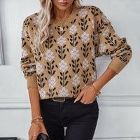 Althea Casual Sweater with Crew Neck