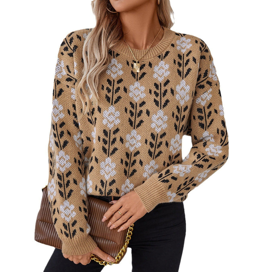 Althea Casual Sweater with Crew Neck