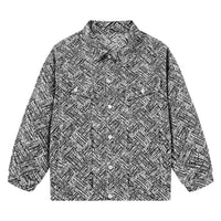 Althea Elegant Quilted Jacket in Black