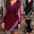 Althea Elegant Wrap Dress