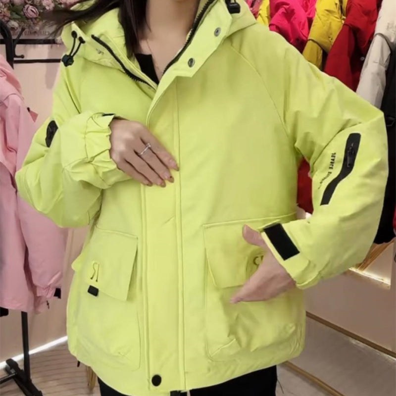 Althea Jacket in Neon Green