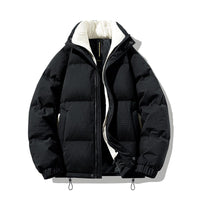 Althea Jacket with Zip Front and Pockets in Black
