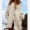 Althea Knit Cardigan with Pockets and Hood