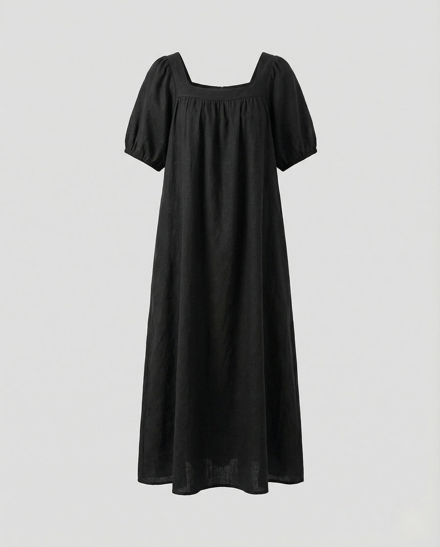 Althea Maxi Dress in Black