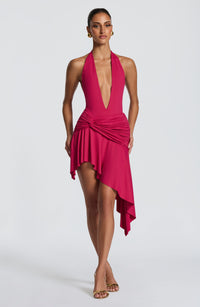 Jacinta Mini Skirt - Raspberry