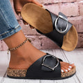 Alveth Women's Buckle Slide Sandals