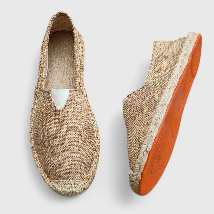 Alynthe | Soft Breathable Woven-Sole Espadrilles