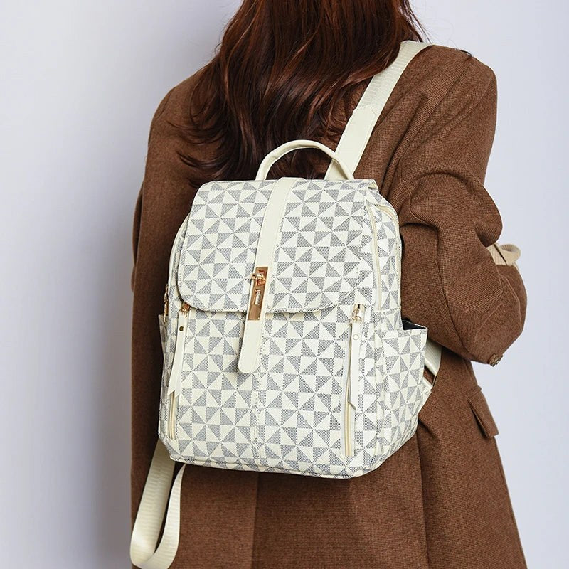Amada Backpack in Beige