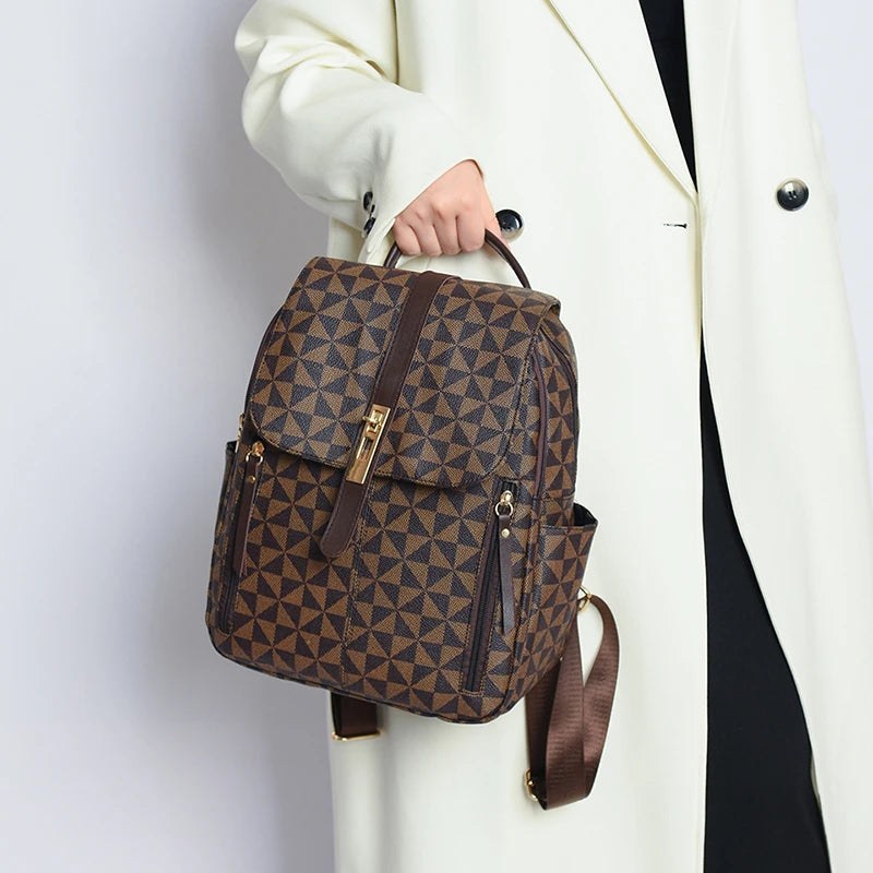 Amada Backpack in Espresso Brown