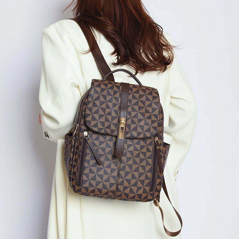 Amada Backpack in Espresso Brown