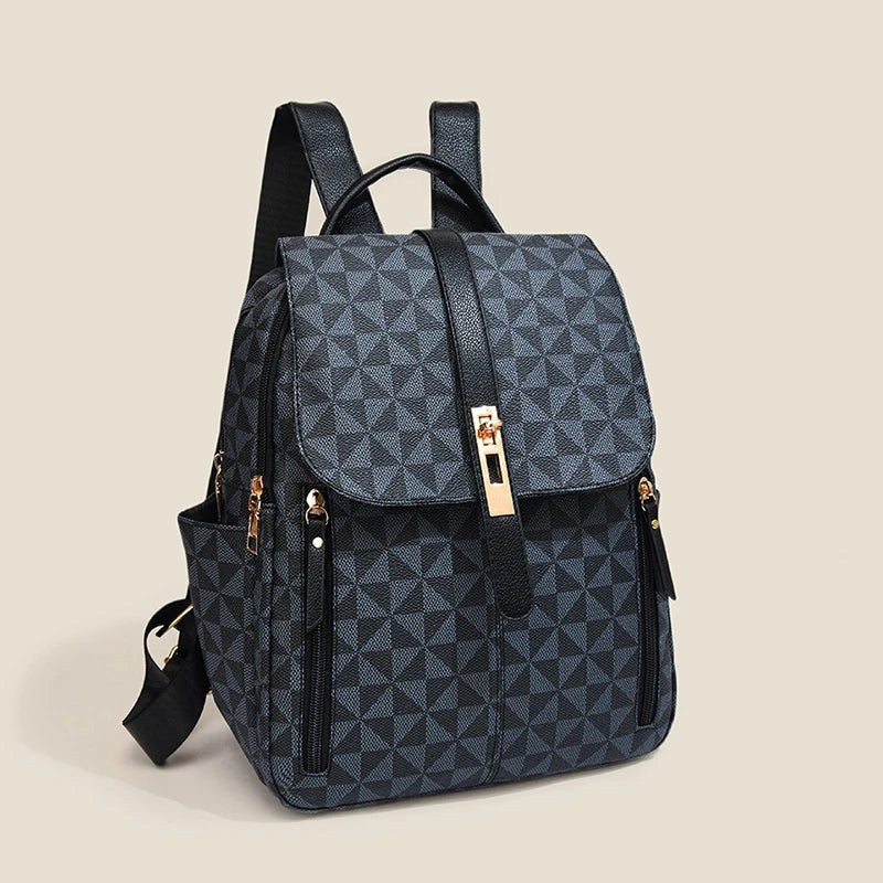 Amada Backpack in Navy Blue