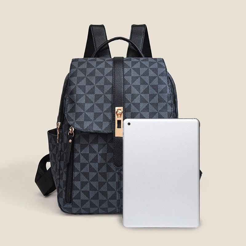 Amada Backpack in Navy Blue