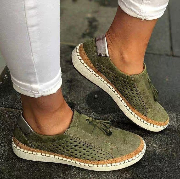 Amara Breathable Sneakers in Green