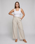 Amara Elegant Linen Trousers with Pockets