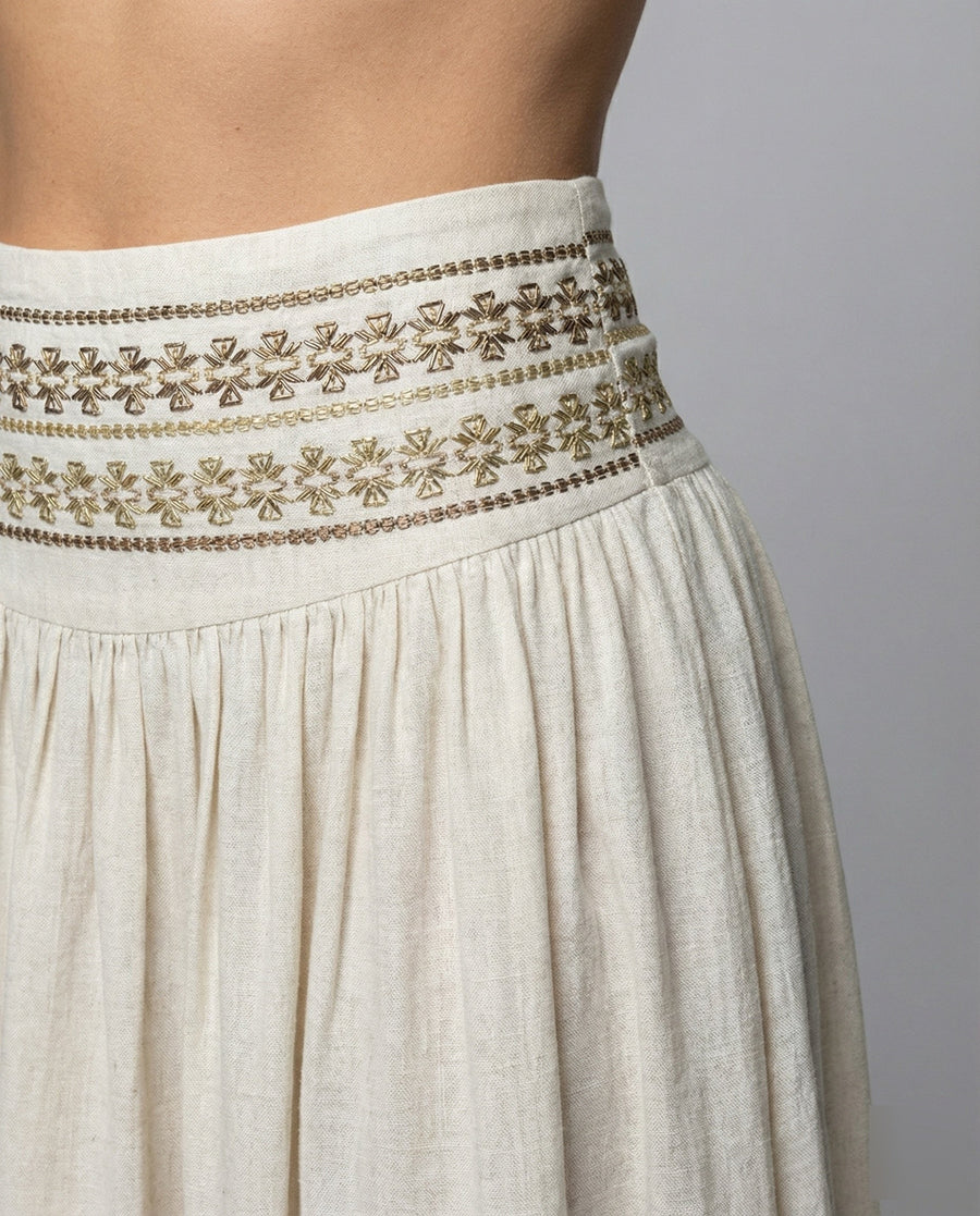 Amara Linen Skirt