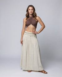 Amara Linen Skirt